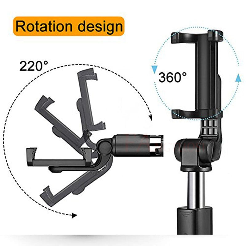 Trípode y selfie stick para smartphone