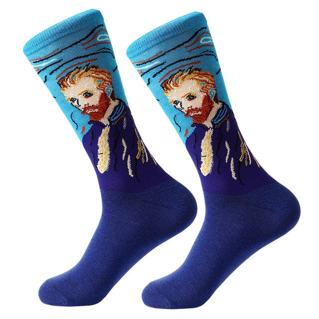 Funny socks con diseño Van Gogh