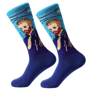 Funny socks con diseño Van Gogh