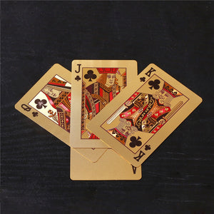 Set de cartas para Póker color 24K Gold