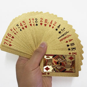 Set de cartas para Póker color 24K Gold